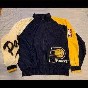 Vintage Logo Athletic Indiana Pacers NBA Jacket Basketball